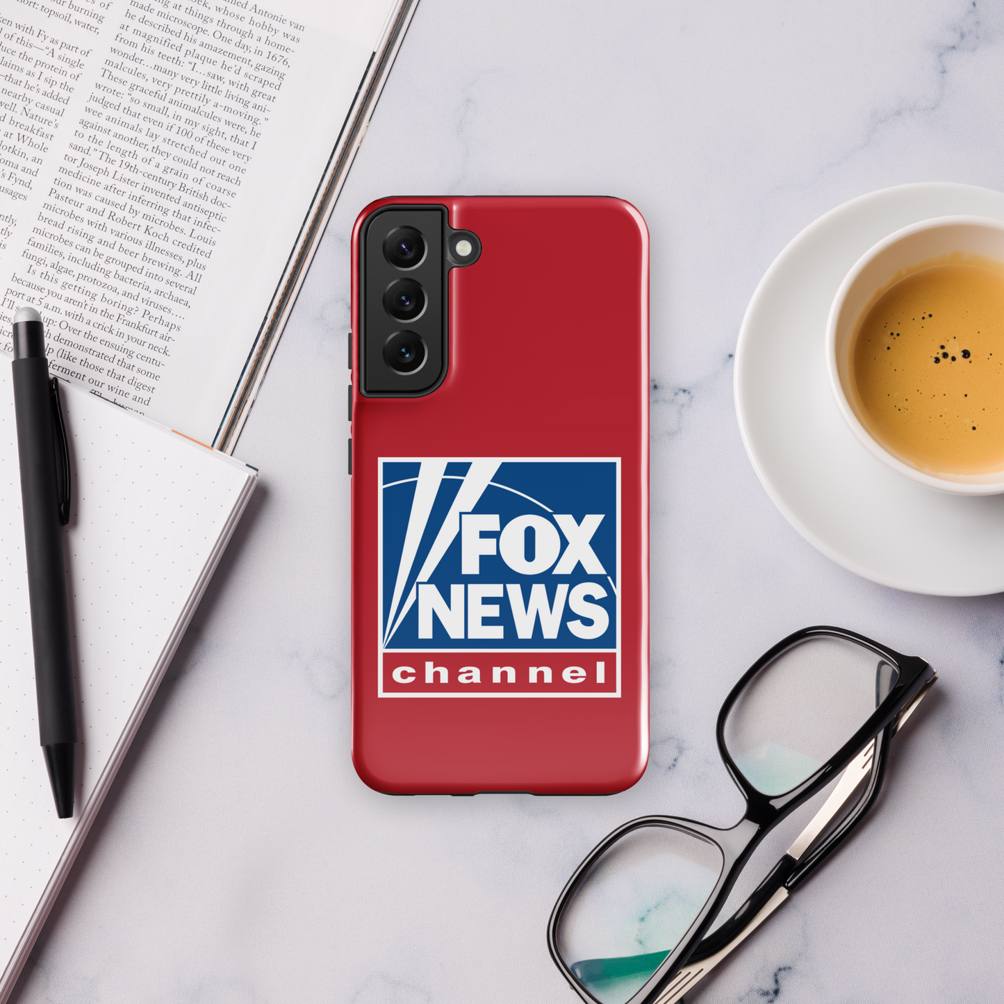 Fox News Logo Red Tough Phone Case - Samsung