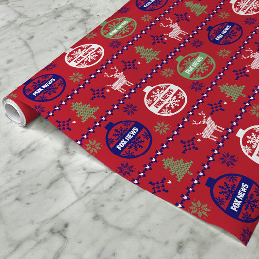 FOX News 2024 Holiday Wrapping Paper