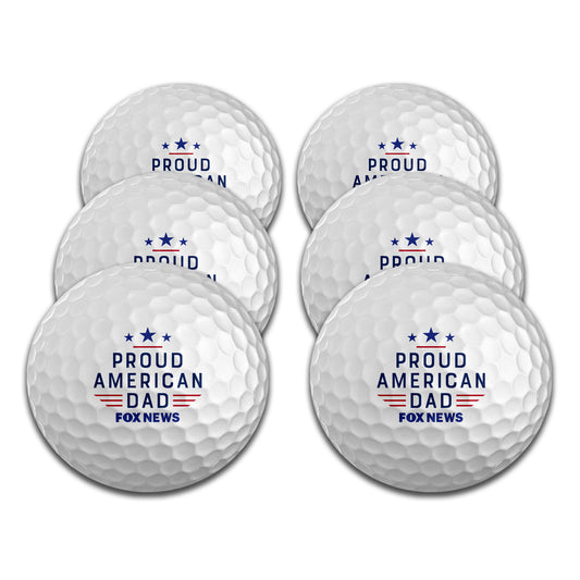 FOX News Proud American Dad Golf Balls – Set of 6