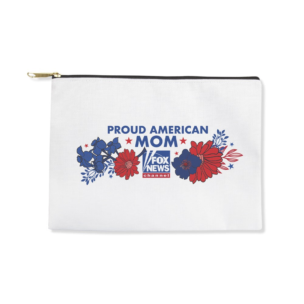FOX News Proud American Mom Cosmetic Bag