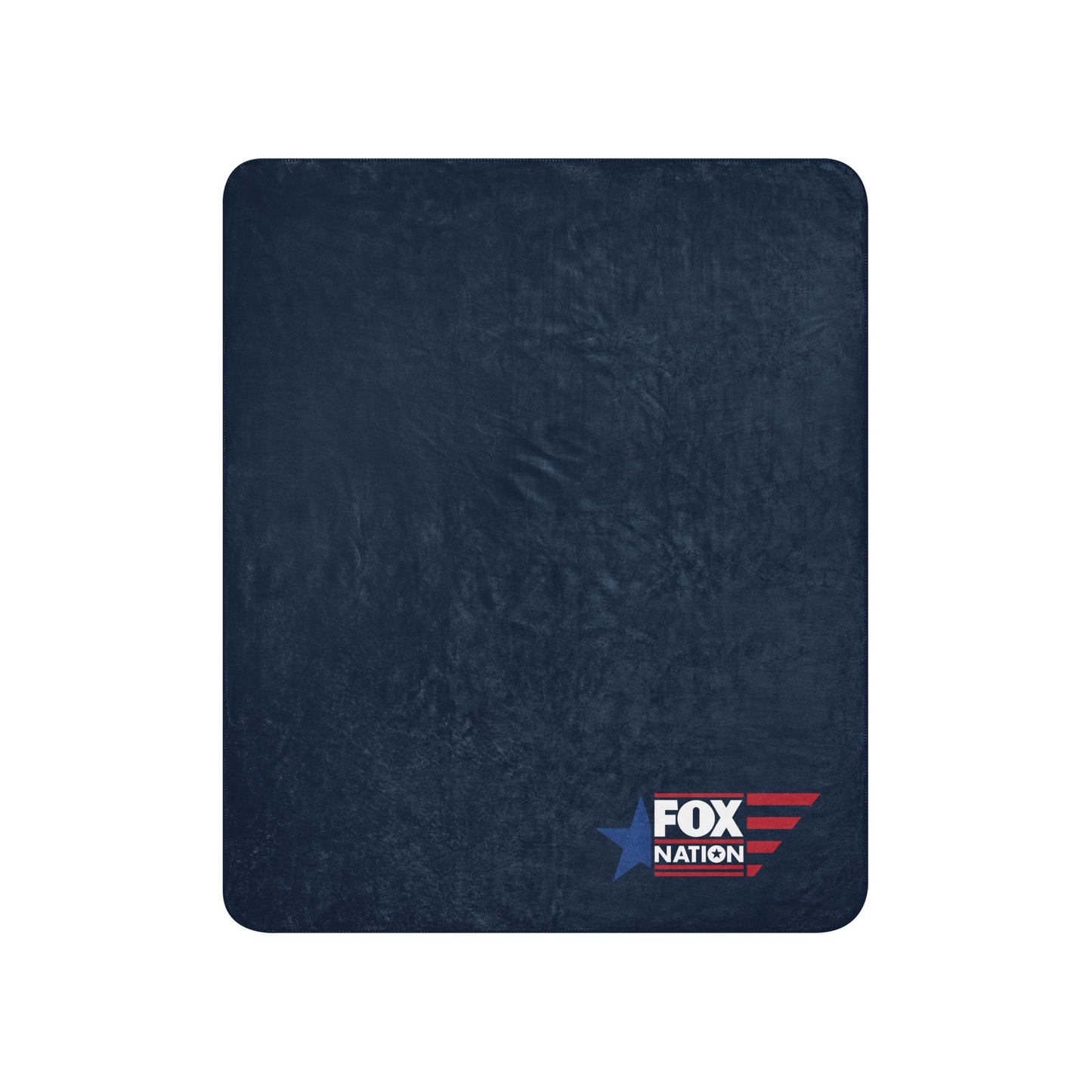 FOX Nation Logo Sherpa Blanket