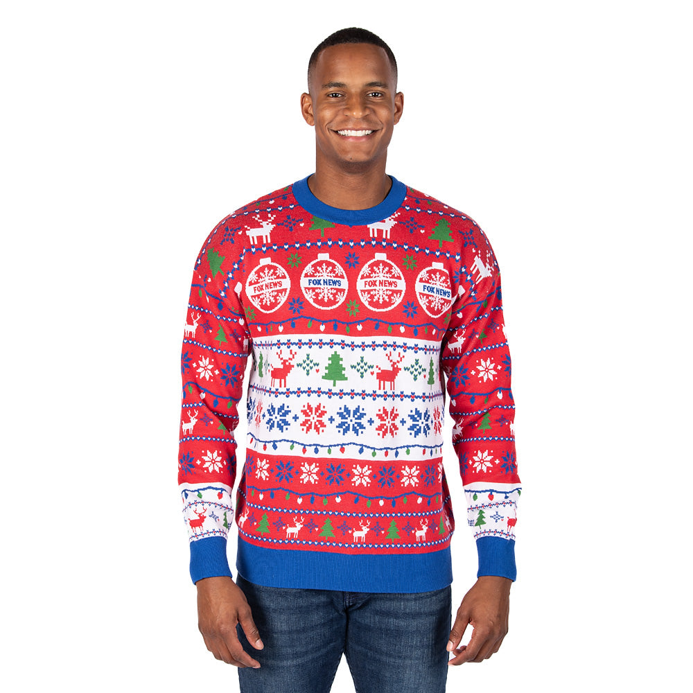 FOX News 2024 Knit Holiday Sweater