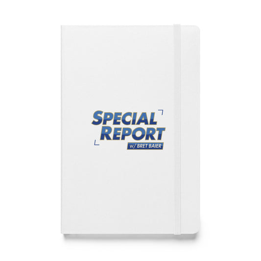 FOX News Special Report with Bret Baier Hardcover Notebook