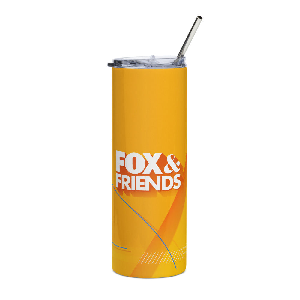 FOX & Friends Logo Stainless Steel Tumbler