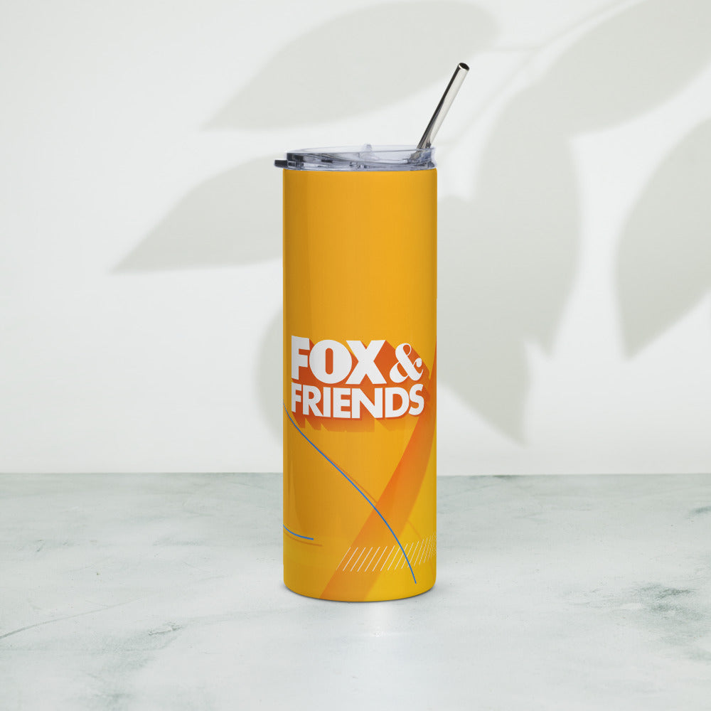 FOX & Friends Logo Stainless Steel Tumbler