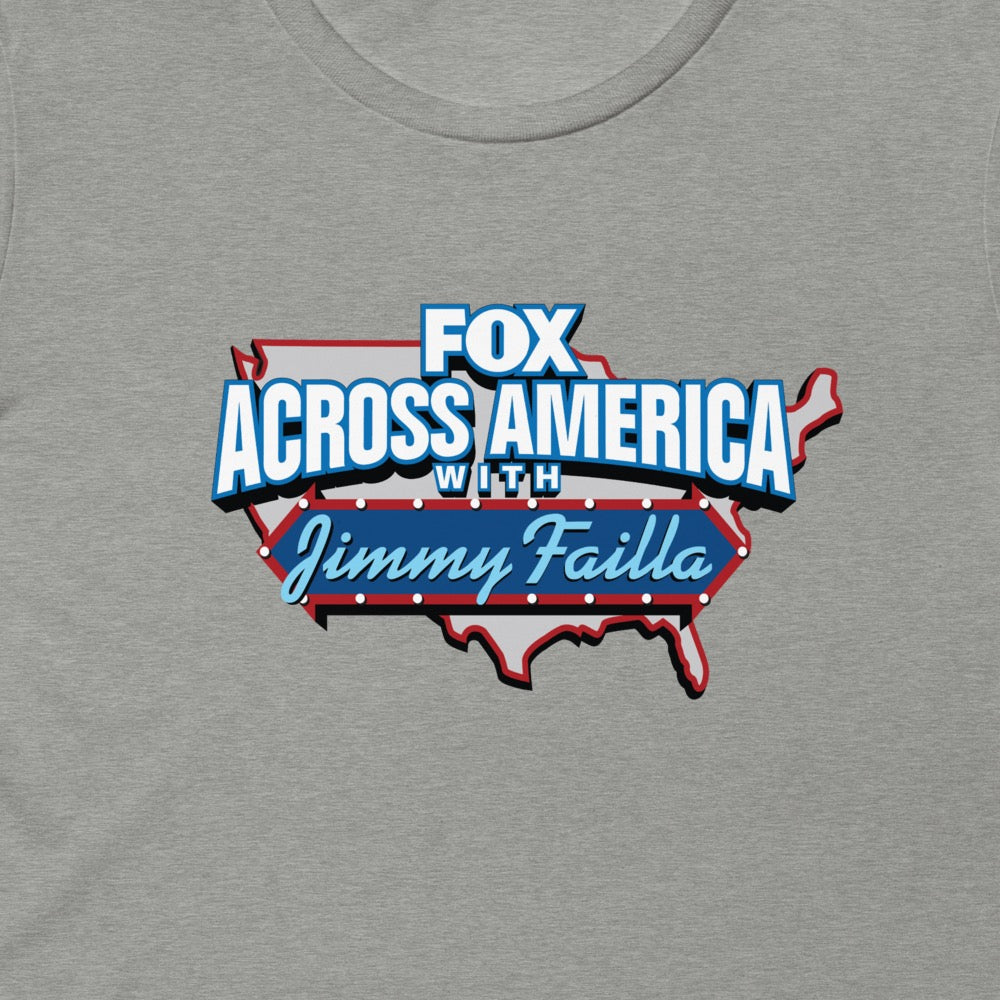 FOX Across America with Jimmy Failla Womens Tri-Blend T-Shirt