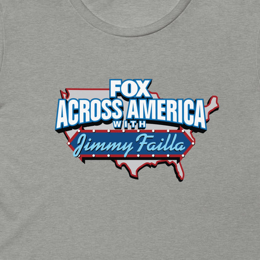 FOX Across America with Jimmy Failla Womens Tri-Blend T-Shirt