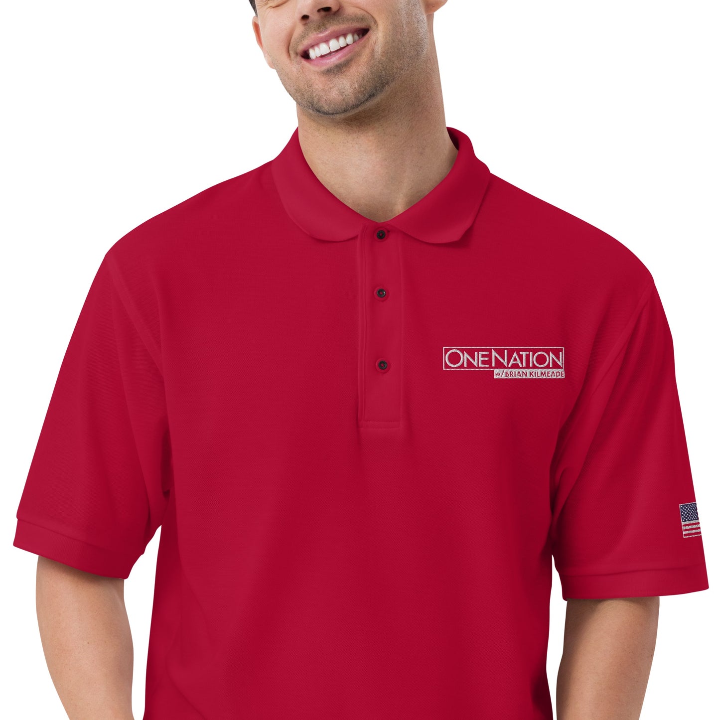 FOX One Nation Embroidered Polo Shirt